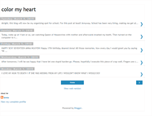 Tablet Screenshot of colormy-heart.blogspot.com