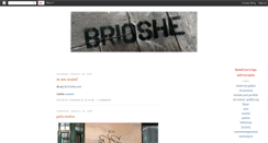 Desktop Screenshot of brioshe.blogspot.com