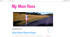 Desktop Screenshot of mymumruns.blogspot.com