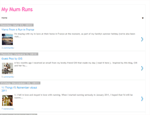 Tablet Screenshot of mymumruns.blogspot.com