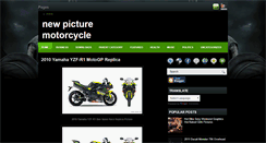 Desktop Screenshot of newpicturemotorcycle.blogspot.com