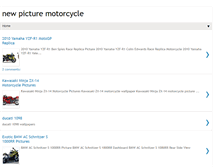 Tablet Screenshot of newpicturemotorcycle.blogspot.com