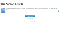 Tablet Screenshot of bodamarthaygerardo.blogspot.com