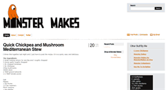 Desktop Screenshot of monstermakes.blogspot.com