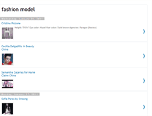 Tablet Screenshot of fashionmodel2011.blogspot.com
