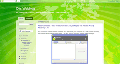 Desktop Screenshot of olis-web.blogspot.com