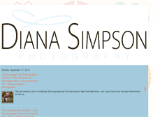 Tablet Screenshot of dianasimpson.blogspot.com