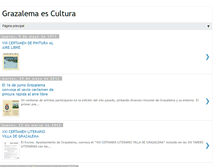 Tablet Screenshot of culturagrazalema.blogspot.com