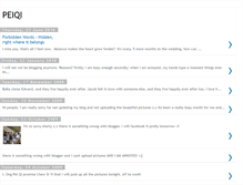 Tablet Screenshot of justme-peiqi.blogspot.com