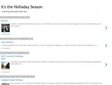 Tablet Screenshot of holladayseason.blogspot.com