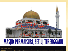 Tablet Screenshot of masjidpermaisuri.blogspot.com