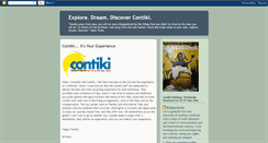 Desktop Screenshot of discovercontiki.blogspot.com