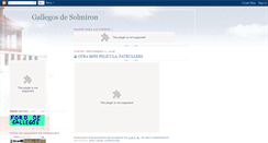 Desktop Screenshot of gallegossolmiron.blogspot.com