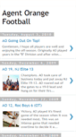 Mobile Screenshot of agentorangefootball.blogspot.com