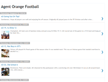 Tablet Screenshot of agentorangefootball.blogspot.com