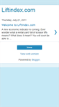 Mobile Screenshot of liftindex.blogspot.com