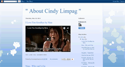 Desktop Screenshot of cindy-limpag.blogspot.com