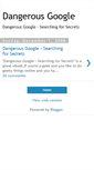 Mobile Screenshot of dangerous-google.blogspot.com