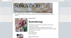 Desktop Screenshot of isingforjoy.blogspot.com