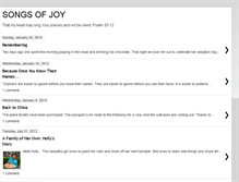 Tablet Screenshot of isingforjoy.blogspot.com