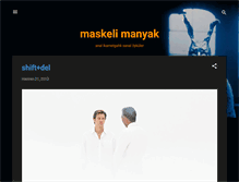 Tablet Screenshot of maskelimanyak.blogspot.com