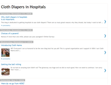 Tablet Screenshot of clothdiapersinhospitals.blogspot.com