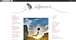 Desktop Screenshot of lefilament.blogspot.com