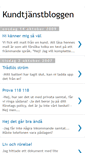 Mobile Screenshot of kundtjanstbloggen.blogspot.com