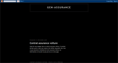Desktop Screenshot of gen-assurance.blogspot.com