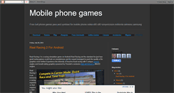 Desktop Screenshot of cell-games.blogspot.com