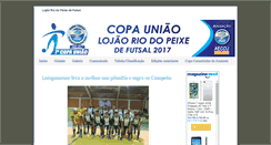 Desktop Screenshot of copauniaodefutsal.blogspot.com