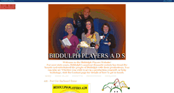 Desktop Screenshot of biddulphplayers.blogspot.com