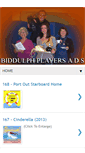 Mobile Screenshot of biddulphplayers.blogspot.com