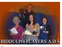 Tablet Screenshot of biddulphplayers.blogspot.com