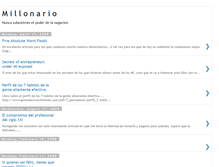 Tablet Screenshot of millonariosere.blogspot.com