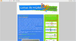 Desktop Screenshot of coisasdemiudosegraudos.blogspot.com