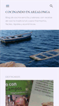 Mobile Screenshot of cocinandoenarealonga.blogspot.com