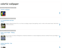 Tablet Screenshot of colorfulwallpaper-black.blogspot.com
