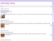 Tablet Screenshot of littlekellycakes.blogspot.com