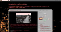 Desktop Screenshot of desabafosnaescuridao.blogspot.com