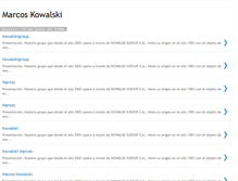 Tablet Screenshot of kowalskigroup.blogspot.com