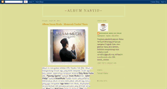 Desktop Screenshot of album-nasyid.blogspot.com