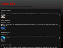Tablet Screenshot of naughty-nina.blogspot.com
