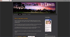 Desktop Screenshot of fromdarktodawn.blogspot.com