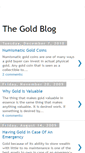 Mobile Screenshot of buyinggoldcoins.blogspot.com