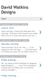 Mobile Screenshot of davidwatkinsdesigns.blogspot.com