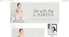 Desktop Screenshot of lifewiththelairds.blogspot.com