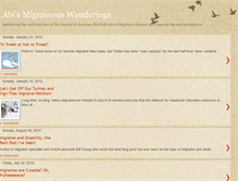 Tablet Screenshot of abimigraines.blogspot.com