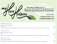 Tablet Screenshot of how-to-treat-head-lice.blogspot.com