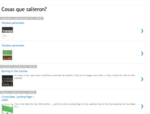 Tablet Screenshot of cosasquesalieron.blogspot.com